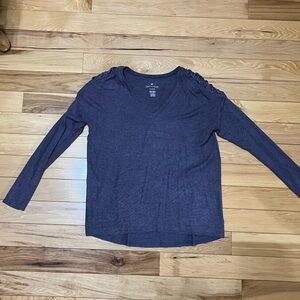 American Eagle Outfitters Purple Long Sleeve